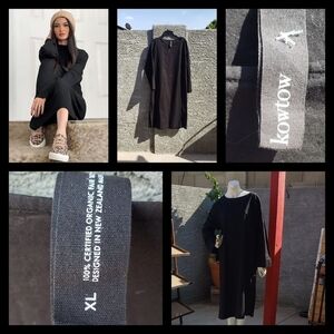 KOWTOW An oversized shirt dress‎